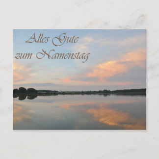 Carte Postale Alles Gute zum Namenstag