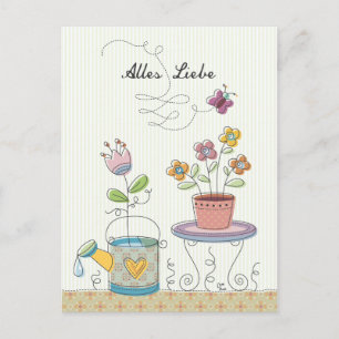 Carte Postale Alles Liebe