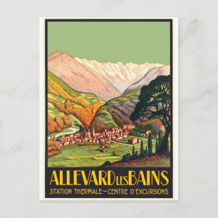 Carte Postale Allevard, Les Bains, France