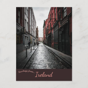 Carte Postale Alleyway à Dublin Irlande