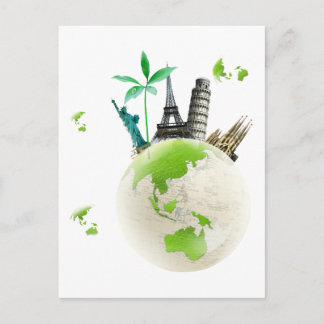 Carte Postale Allez pour Green !