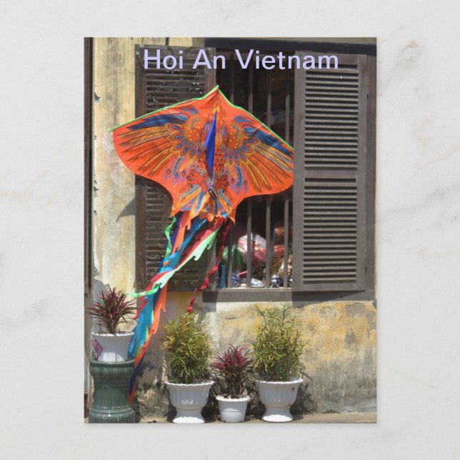 Carte Postale Allez voler un cerf-volant (Devant)