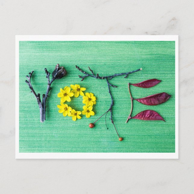 Carte postale « Allez voter ! » (Devant)