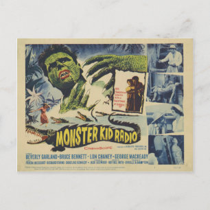Carte Postale Alligator Monsters from Monster Kid Radio Postcard
