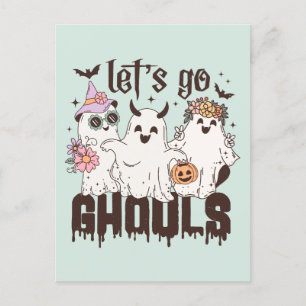 Carte Postale "Allons-y Ghouls"