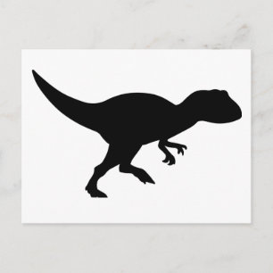 Carte Postale Allosaurus Dinosaur