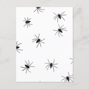 Carte Postale Allover Araignées Halloween
