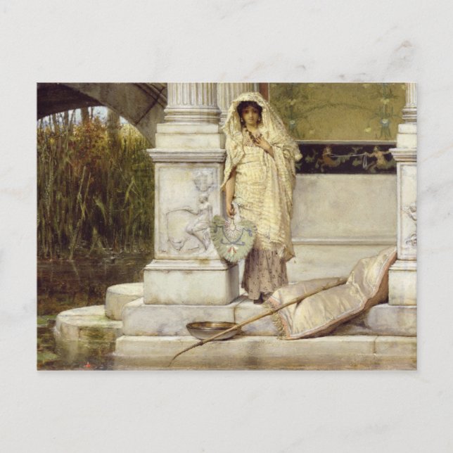 Carte Postale Alma-Tadema | Roman Fisher Girl, 1873 (Devant)