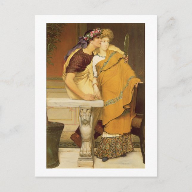 Carte Postale Alma Tadema | The Mirror (Devant)