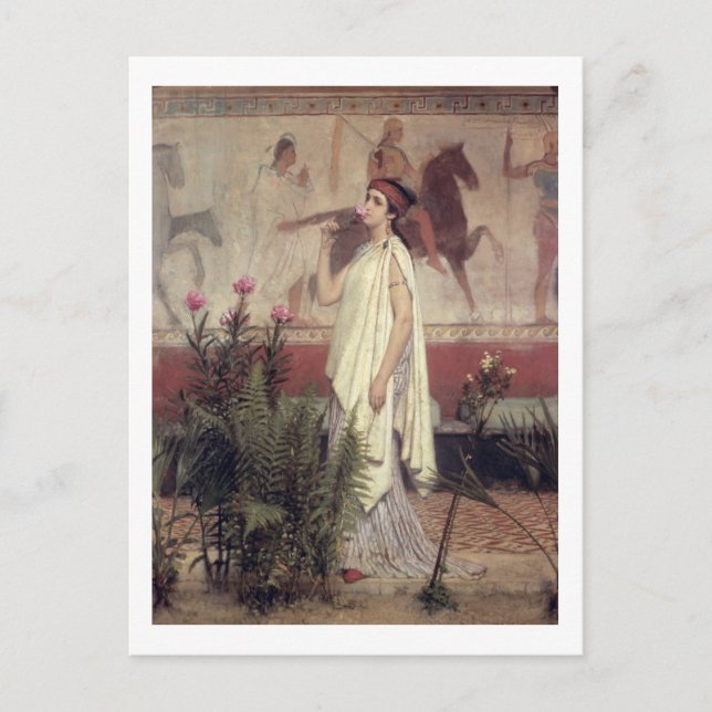 Carte Postale Alma-Tadema | Une femme grecque, 1869 (Devant)