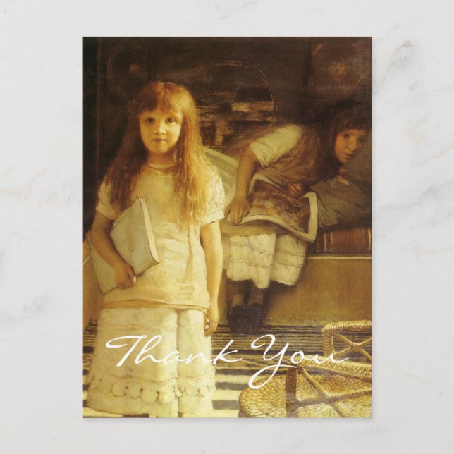 Carte Postale Alma Tadema's This is Our Corner (Devant)