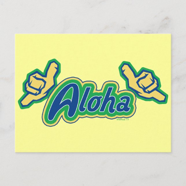 Carte postale Aloha (Devant)