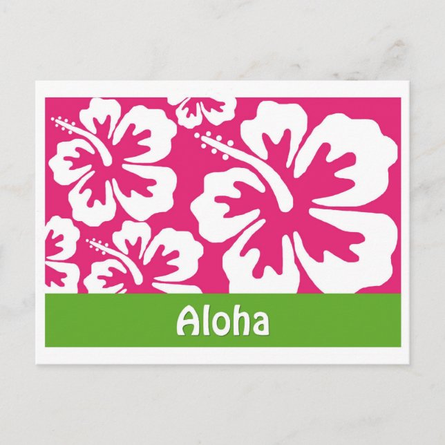 Carte postale Aloha (Devant)