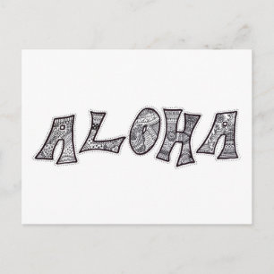 Carte postale Aloha