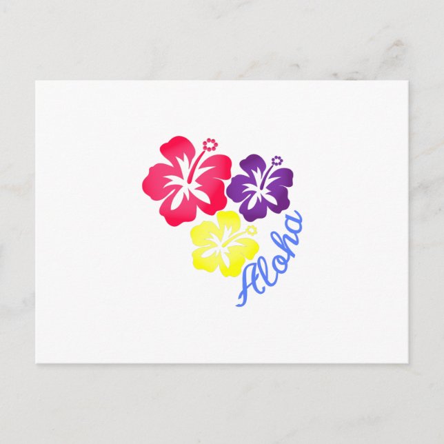 Carte Postale Aloha (Devant)