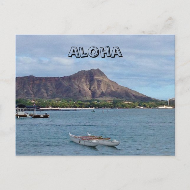 Carte Postale Aloha De Hawaii (Devant)