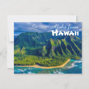 Carte Postale Aloha de Hawaii Postcard