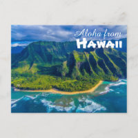 Aloha de Hawaii Postcard