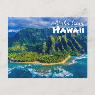 Carte Postale Aloha de Hawaii Postcard