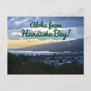 Carte Postale Aloha De La Baie De Hanauma
