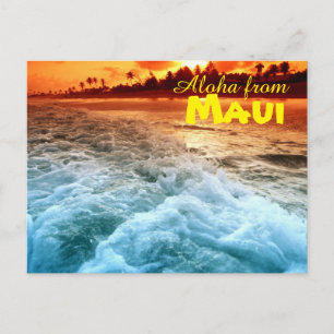 Carte Postale Aloha de Maui