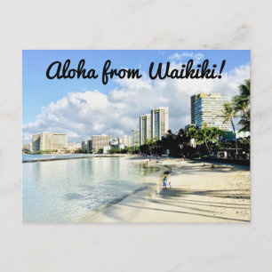 Carte Postale Aloha De Waikiki