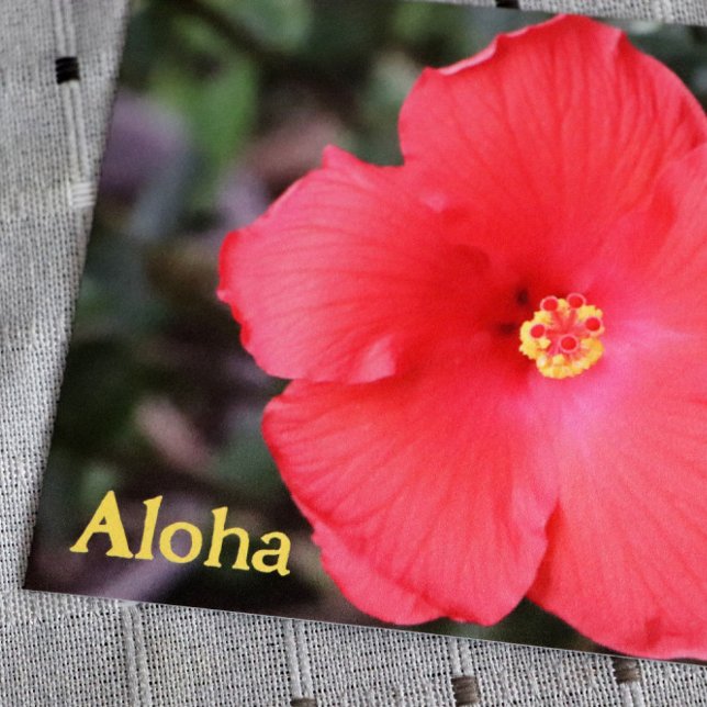 Carte Postale Aloha d'Hawaï Vacances hawaïennes                (Créateur téléchargé)