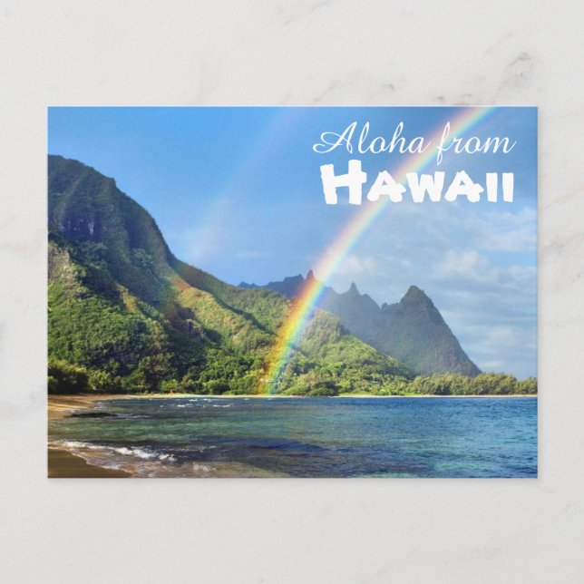 Carte Postale Aloha d'Hawaii (Devant)