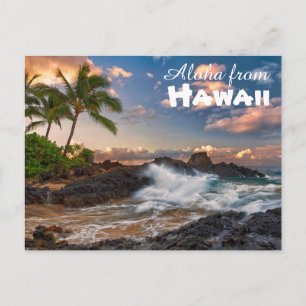 Carte postale Aloha d'Hawaii