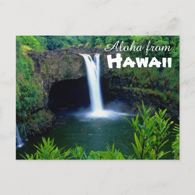 Carte Postale Aloha d'Hawaii (Devant)