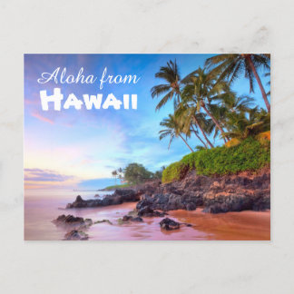 Carte postale Aloha d'Hawaii