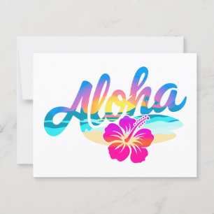Carte Postale Aloha été
