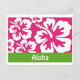 Carte Postale Aloha Postcard