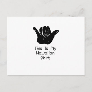 Carte Postale Aloha Voici Mon Hawaïen