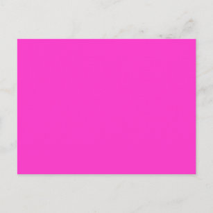 Carte Postale Alors couleur rose Décor Personnaliser si vous aim