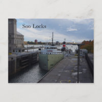 Carte postale Alpena Soo Locks