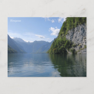 Carte Postale Alpes bavaroises de Königssee