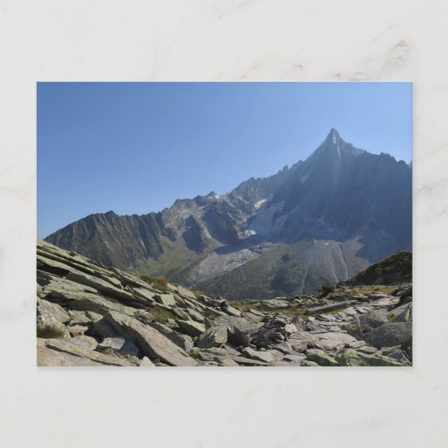 Carte Postale Alpes françaises de l'Aiguille du Dru (Devant)