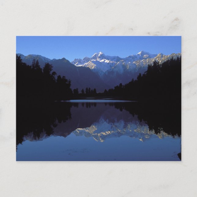 Carte Postale Alpes néo-zélandaises (Devant)