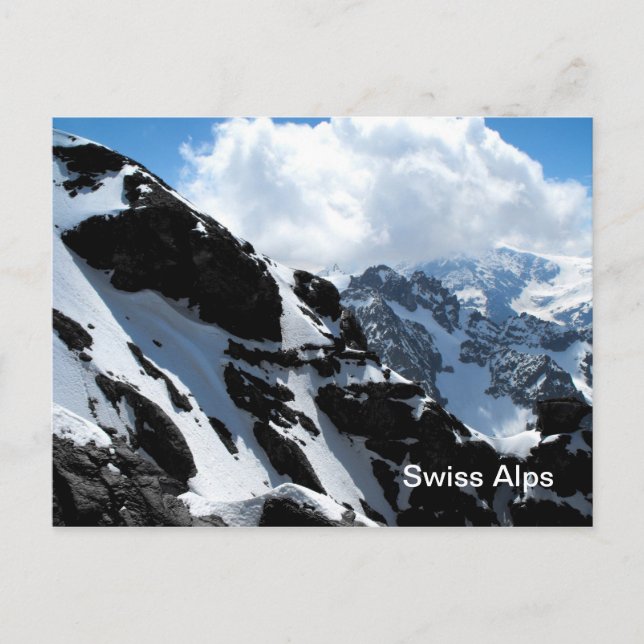 Carte Postale Alpes suisses (Devant)
