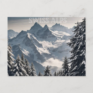 Carte Postale Alpes suisses (1)