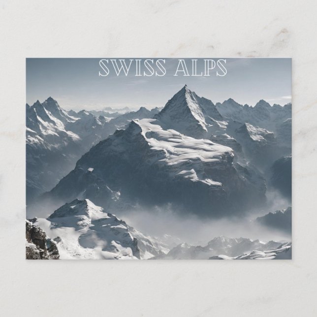 Carte Postale Alpes suisses (4) (Devant)