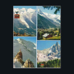 Carte Postale Alpes vintages, Chamonix Mt Blanc<br><div class="desc">Alpes vintages,  Chamonix Mt Blanc</div>
