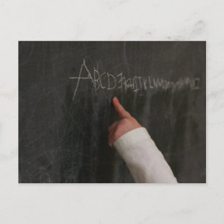 Carte postale Alphabet