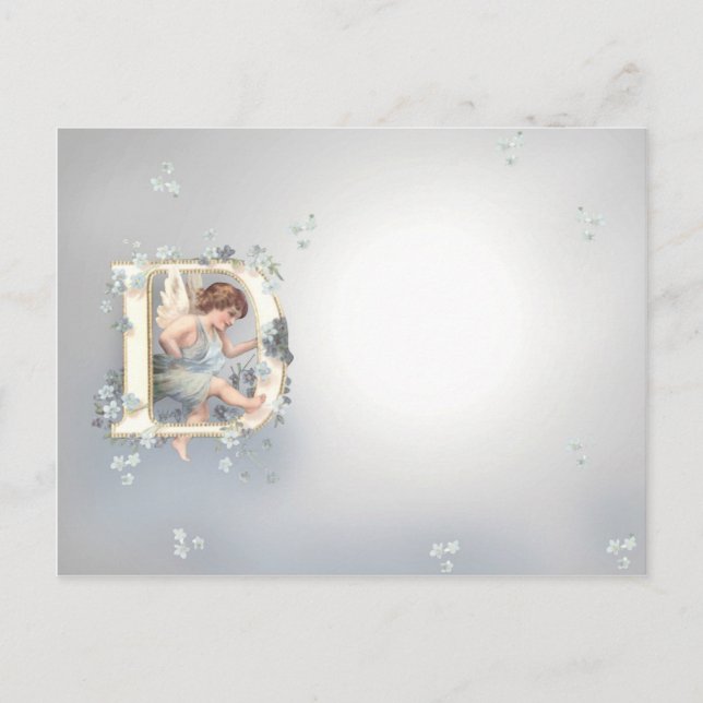 Carte Postale Alphabet Cherub (Devant)