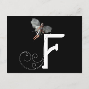Carte Postale Alphabets Fairy