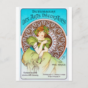 Carte Postale Alphonse Mucha
