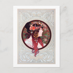 Carte Postale Alphonse Mucha