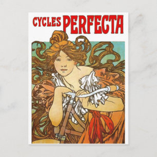Carte Postale Alphonse Mucha - Cycles Perfecta