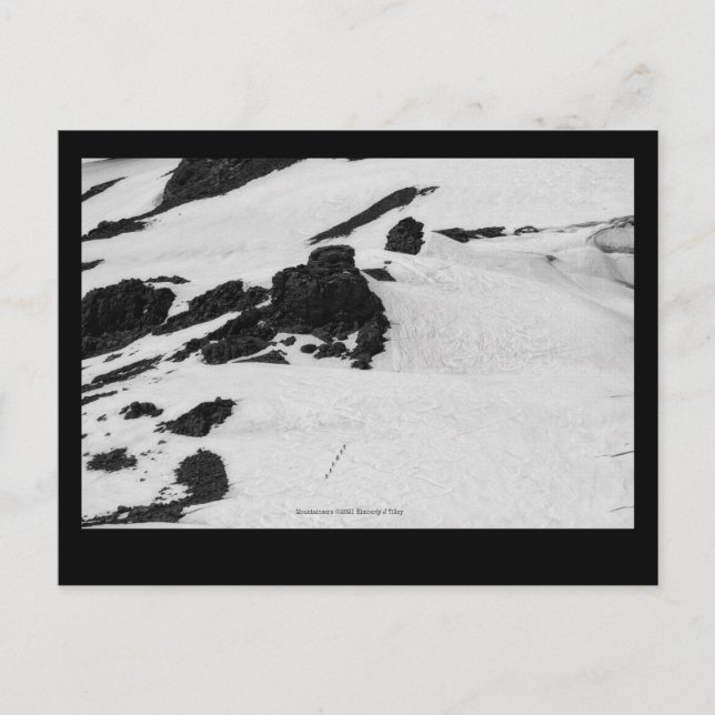 Carte Postale Alpinistes (Devant)